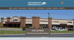 Desktop Screenshot of crossroadsproperties.net